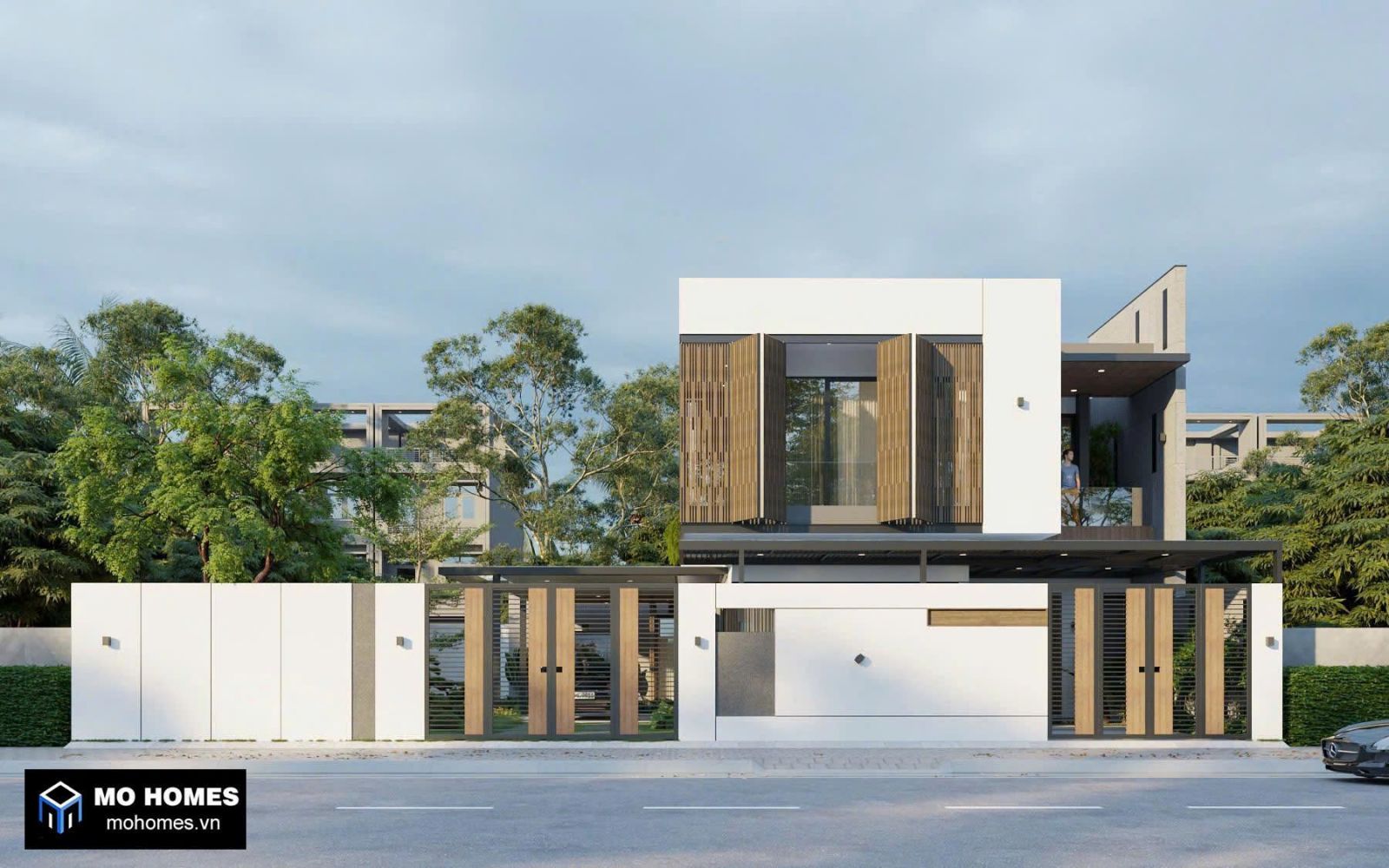Biệt Thự 2 Tầng Hiện Đại 20x40m