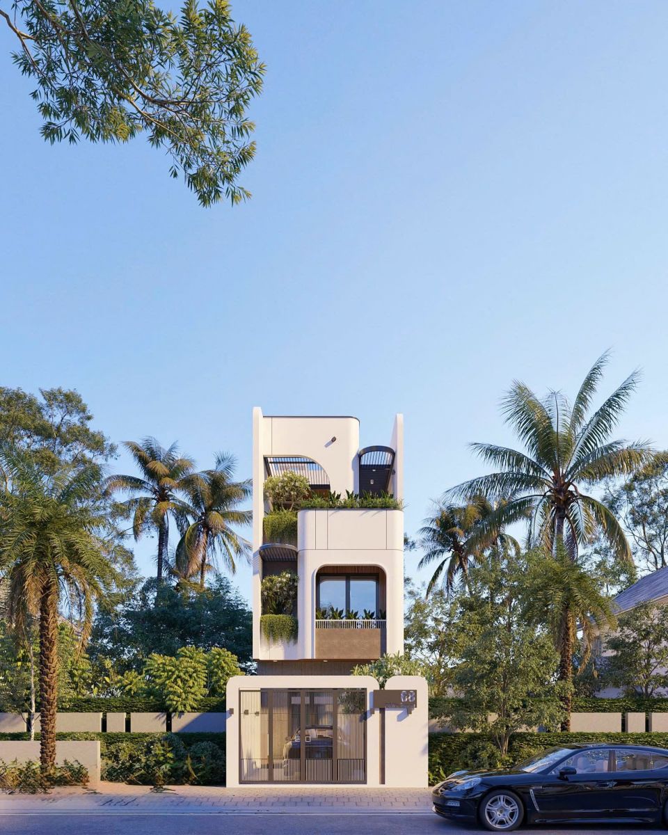 Mẫu nhà 1 trệt 2 lầu 4×15