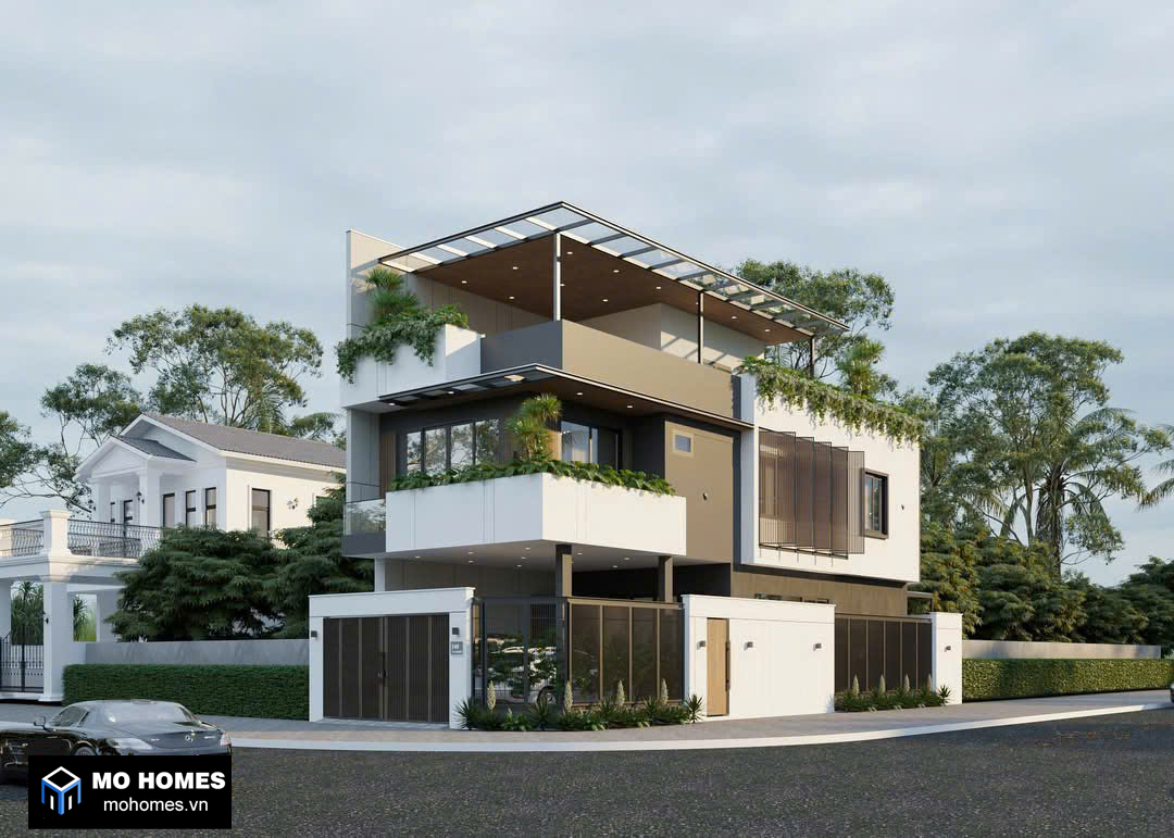 Mẫu Nhà Ống 3 Tầng 2 Mặt Tiền Đẹp