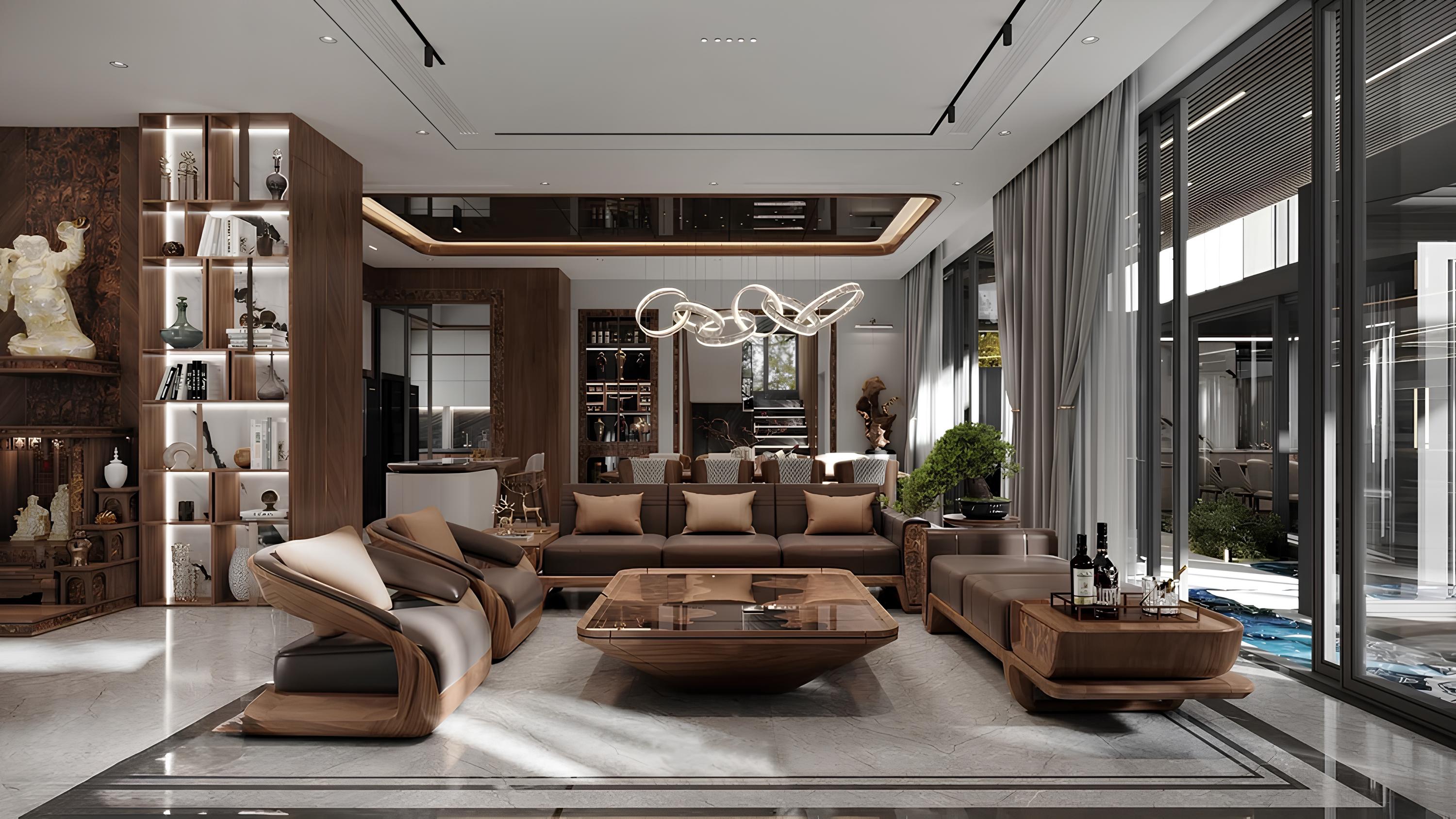 Mẫu thiết kế nội thất phòng khách 