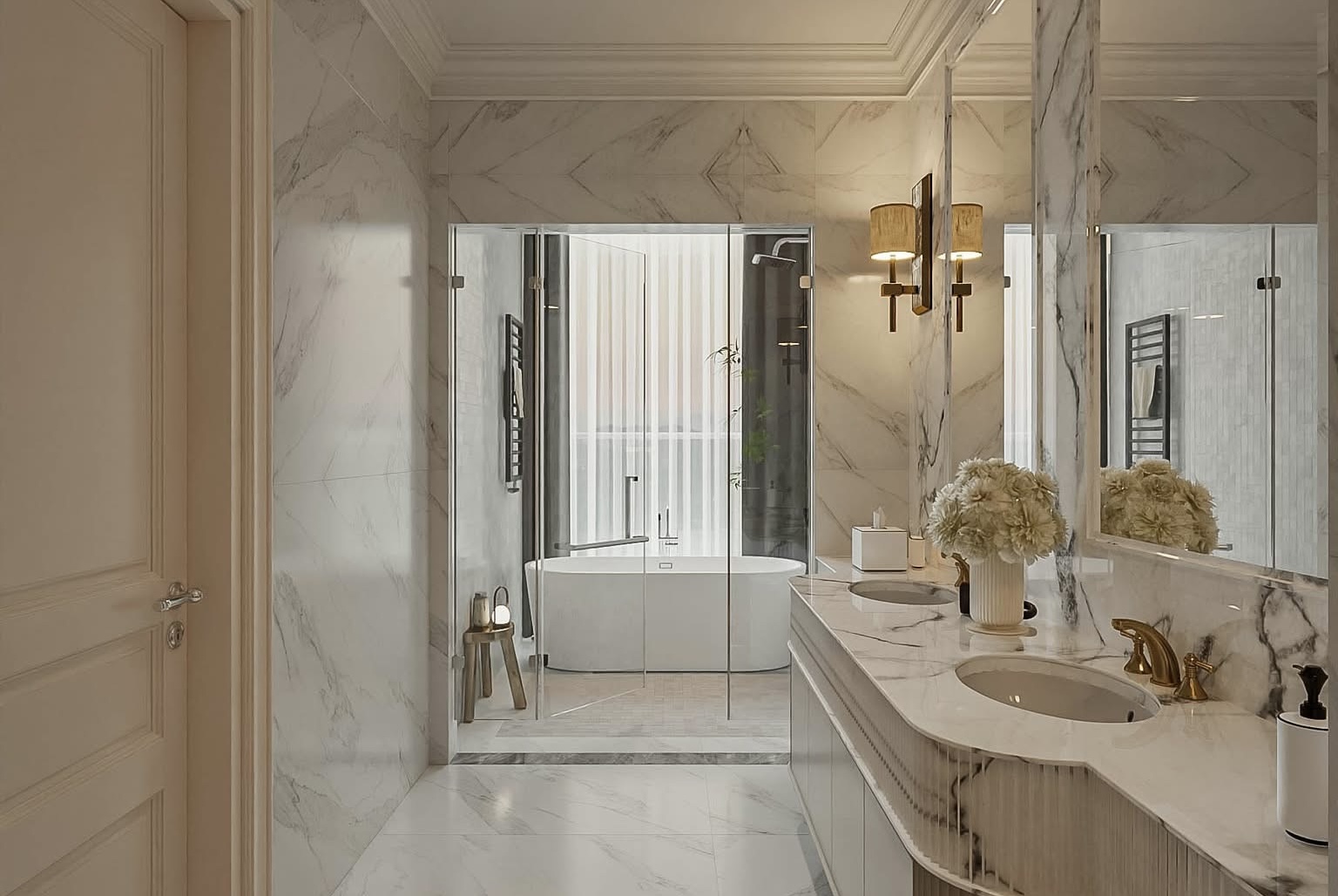 Mẫu thiết kế wc - phòng tắm