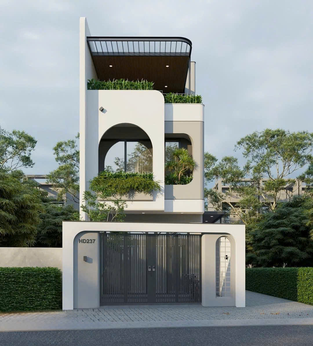 Nhà 1 trệt 2 lầu 5x18m 