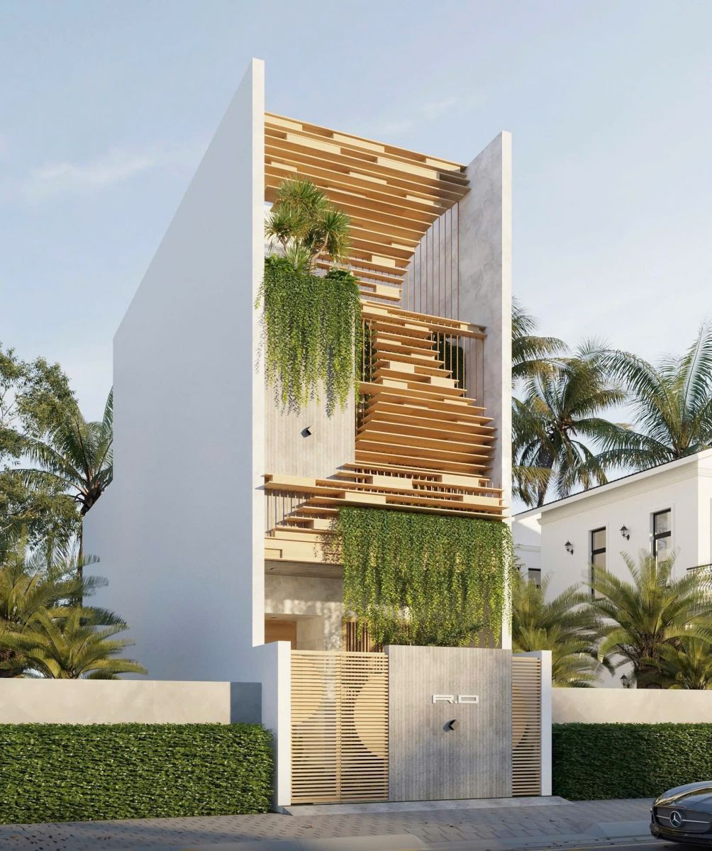 Nhà ống 3 tầng mặt tiền 5m