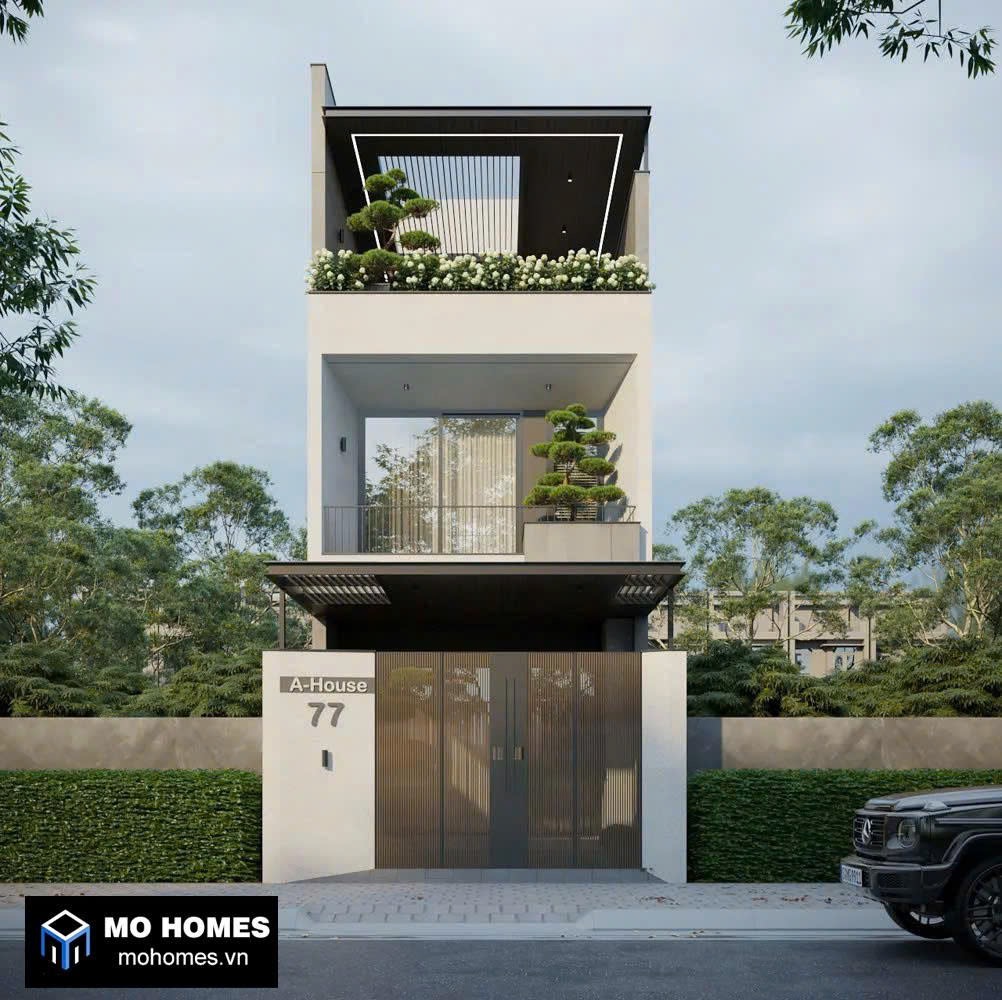 Nhà Phố 3 Tầng Hiện Đại 