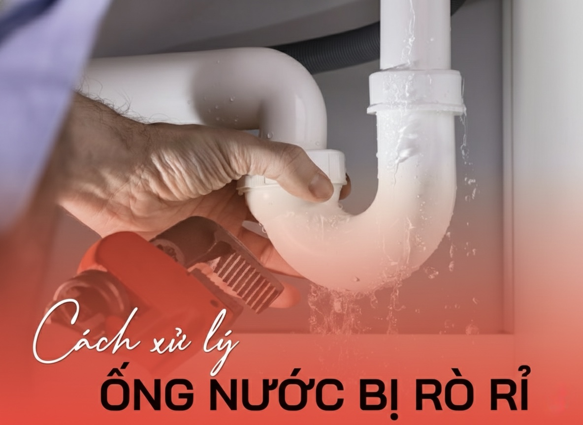 Ống nước bị rò rỉ 